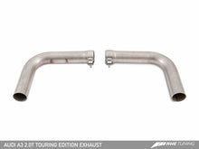 Load image into Gallery viewer, AWE Tuning Audi 8V A3 Touring Edition Exhaust - Dual Outlet Chrome Silver 90 mm Tips
