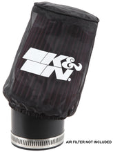Load image into Gallery viewer, K&amp;N Snowcharger Air FIlter Wrap Round Tapered Black - 3.75in Base ID x 3in Top ID x 5in H
