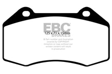 Load image into Gallery viewer, EBC 07-08 Chevrolet Cobalt 2.0 Supercharged (SS) Redstuff Front Brake Pads
