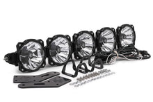 Load image into Gallery viewer, KC HiLiTES Polaris RZR 32in. Pro6 Gravity LED 5-Light 100w Combo Beam Overhead Light Bar System

