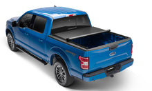 Load image into Gallery viewer, Lund 99-07 Ford F250/F350/F450 Super Duty (8ft bed) Genesis Roll Up Tonneau Cover - Black
