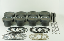 Load image into Gallery viewer, Mahle MS Piston Set SBC 427ci 4.125in Bore 4.000in Stroke 6.0in Rod .927 Pin -20cc 10.4 CR Set of 8
