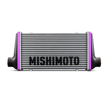 Load image into Gallery viewer, Mishimoto Universal Carbon Fiber Intercooler - Gloss Tanks - 450mm Black Core - C-Flow - G V-Band
