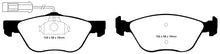 Load image into Gallery viewer, EBC 95-01 Alfa Romeo 145 1.8 TS Greenstuff Front Brake Pads
