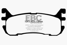 Load image into Gallery viewer, EBC 97-02 Ford Escort 2.0 Greenstuff Rear Brake Pads
