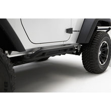 Load image into Gallery viewer, Rugged Ridge RRC Rocker Guards Black 07-18 2-Door Jeep Wrangler
