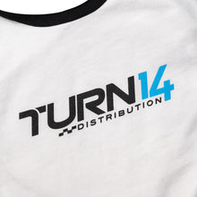 Load image into Gallery viewer, Turn 14 Distribution Baby Bib - White
