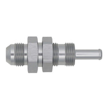Load image into Gallery viewer, DeatschWerks 8AN Male Flare to Straight 5/16in Single Hose Barb - Anodized DW Titanium
