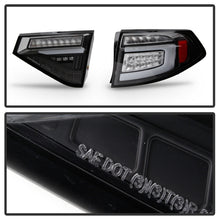 Load image into Gallery viewer, Spyder 08-14 Subara Impreza WRX Hatchback LED Tail Lights Seq Signal Black ALT-YD-SI085D-SEQ-BK
