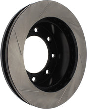 Load image into Gallery viewer, StopTech Power Slot 00-05 Ford Excursion / 01-04 F250 4WD Front Left Slotted Rotor
