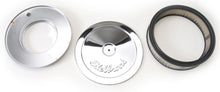Load image into Gallery viewer, Edelbrock Air Cleaner Pro-Flo Series Round Steel Top Paper Element 10In Dia X 3 5In Chrome
