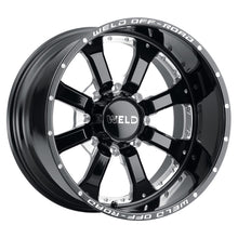 Load image into Gallery viewer, Weld Off-Road W125 20X9 Granada Six 6X135 ET20 BS5.75 Gloss Black MIL 87.1
