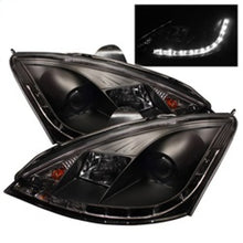 Load image into Gallery viewer, Spyder Ford Focus 00-04 Projector Headlights (Do Not Fit SVT Model)- DRL Blk PRO-YD-FF00-DRL-BK

