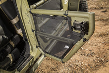 Load image into Gallery viewer, Rugged Ridge Tube Door Covers Rear Pair Black 07-18 Jeep Wrangler JKU
