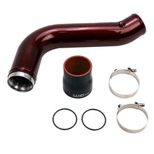 Load image into Gallery viewer, Wehrli 17-19 Chevrolet 6.6L L5P Duramax Passenger Side 3.5in Intercooler Pipe - Semi-Gloss Black
