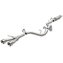 Load image into Gallery viewer, MagnaFlow 13 Hyundai Veloster 1.6L Turbo Dual Center Rear Exit Stainless Cat Back Perf Exhaust
