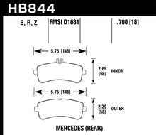 Load image into Gallery viewer, Hawk 13-16 Mercedes SL Class / 14-17 Mercedes S Class HPS 5.0 Rear Brake Pads
