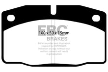 Load image into Gallery viewer, EBC 89-95 Lotus Elan (M100) 1.6 Turbo Greenstuff Front Brake Pads

