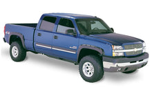 Load image into Gallery viewer, Bushwacker 21-22 Chevrolet Colorado (Ex ZR2) 74in. Bed Fleetside FF Pocket Style Flares 4pc - Sm BK
