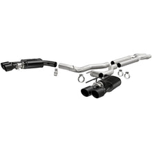 Load image into Gallery viewer, MagnaFlow SYS Cat-Back 2018 Ford Mustang GT 5.0L Competition Dual Exit Black 4in Tips
