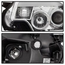 Load image into Gallery viewer, Spyder Toyota Tacoma 12-16 Projector Headlights Light Bar DRL Chrome PRO-YD-TT12-LBDRL-C
