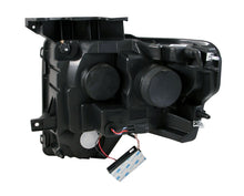 Load image into Gallery viewer, ANZO 2009-2014 Ford F-150 Projector Headlights w/ Halo Black (CCFL) G2
