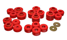 Load image into Gallery viewer, Energy Suspension 83-88 Ford Explorer/Bronco II 2WD / 84-90 Explorer/Bronco II 4WD Red Body Mount Se
