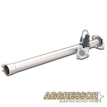 Load image into Gallery viewer, QTP 15-18 Ford F-150 CC/EC Standard Bed 2.5in 304SS Aggressor Cutout Mid Pipe
