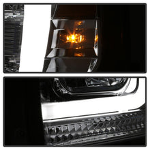Load image into Gallery viewer, Spyder 08-10 Ford F-250 Super Duty V2 Light Bar DRL Projector Headlights - Chrm (PRO-YD-FS08V2-LB-C)

