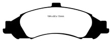 Load image into Gallery viewer, EBC 03-04 Pontiac GTO 5.7 (Solid Rear Rotors) Bluestuff Front Brake Pads
