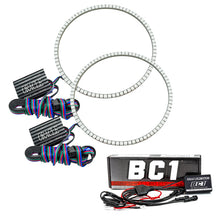 Load image into Gallery viewer, Oracle Jeep Wrangler JK 07-17 LED Waterproof Halo Kit - ColorSHIFT w/ BC1 Controller

