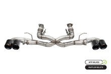 Load image into Gallery viewer, Corsa 20-23 Chevrolet Corvette C8 RWD 3in Xtreme Cat-Back Exhaust w/4.5in Carbon Fiber Black PVD Tip
