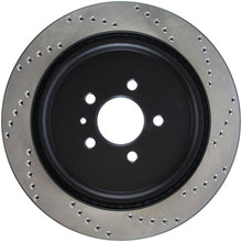 Load image into Gallery viewer, StopTech Premium High Carbon 13-14 Ford Mustang/Shelby GT500 Right Rear Disc Drilled Brake Rotor
