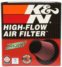 Load image into Gallery viewer, K&amp;N Universal Chrome Filter 6in Flange ID x 7.5in Base OD x 5in Top OD x 6in H
