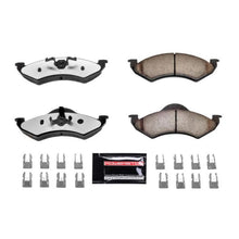 Load image into Gallery viewer, Power Stop 00-02 Dodge Dakota Front Z36 Truck &amp; Tow Brake Pads w/Hardware
