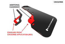 Load image into Gallery viewer, Rally Armor 18-22 Subaru Crosstrek Lift/AT Black Mud Flap w/ Red Logo (Front Only)
