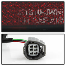 Load image into Gallery viewer, Spyder 07-16 Jeep Wrangler Version 2 Light Bar LED Tail Lights - Red Clear (ALT-YD-JWA07V2-LBLED-RC)
