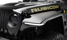Load image into Gallery viewer, Bushwacker 18-21 Jeep Wrangler JL (2-Door &amp; 4-Door) Flat Style Flares 4pc - Black
