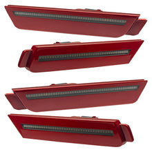 Load image into Gallery viewer, Oracle 10-15 Chevrolet Camaro Concept Sidemarker Set - Tinted - Crystal Red (Claret) (GBE)
