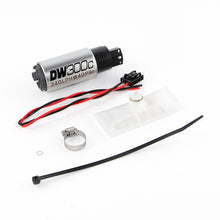 Load image into Gallery viewer, DeatschWerks 88-91 BMW 325i DW300C 340 LPH Compact Fuel Pump w/ Install Kit (w/o Mounting Clips)
