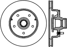 Load image into Gallery viewer, StopTech 94-96 Chevrolet Impala / 91-96 Chevrolet Caprice Cryo-Stop Right Front Slotted Rotor
