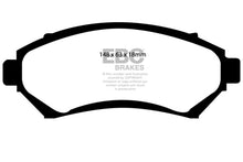 Load image into Gallery viewer, EBC 97-03 Buick Century 3.1 Greenstuff Front Brake Pads
