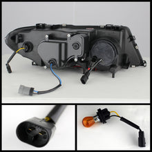 Load image into Gallery viewer, Spyder BMW E46 3-Series 04-06 2 DR Projector Halogen Model- LED Halo Blk PRO-YD-BMWE4604-2DR-HL-BK
