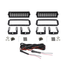 Load image into Gallery viewer, Westin HDX Flush Mount B-FORCE LED Light Kit (Set of 2) w/wiring harness - Black

