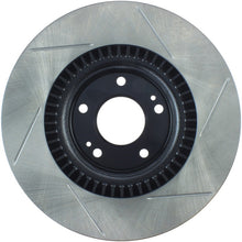 Load image into Gallery viewer, StopTech Power Slot 10 Hyundai Genesis Coupe Non-Track Front Right Slotted Rotor
