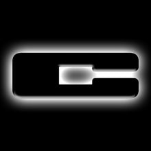 Load image into Gallery viewer, ORACLE Lighting Universal Illuminated LED Letter Badges - Matte Black Surface Finish - C
