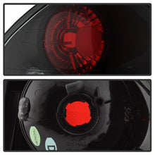 Load image into Gallery viewer, Spyder Hyundai Santa Fe 01-06 (01-04 Model use 3 Bulbs only)Euro Tail Lights Blk ALT-YD-HYSF01-BK
