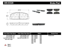 Load image into Gallery viewer, StopTech Performance 89-95 Mazda RX7 / 03-05 Mazda 6 Rear Brake Pads
