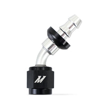 Load image into Gallery viewer, Mishimoto 45 Degree Push Lock Fitting - 4AN
