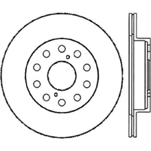 Load image into Gallery viewer, StopTech Sport Slotted 91-95 Toyota MR2 Cryo Rear Right Rotor
